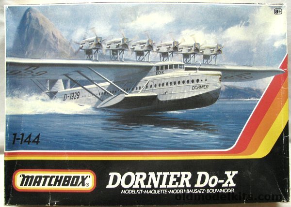 Matchbox 1/144 Dornier Do-X  Flying Boat - (ex-Otaki) - (DoX), PK-571 plastic model kit